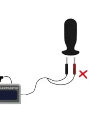 Electrastim - Cavi Stimolatori A 90 Gradi - ELECTRASTIM - Bondage | erosidea.com