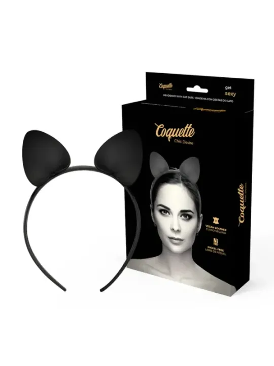 Coquette Chic Desire - Fascia Con Orecchie Di Gatto - COQUETTE ACCESSORIES - Bondage | erosidea.com