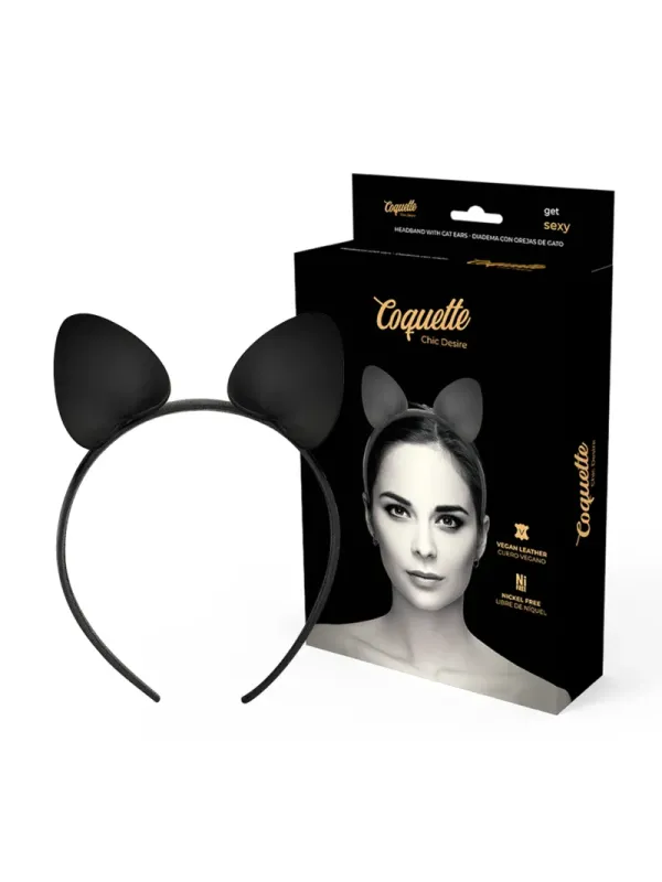 Coquette Chic Desire - Fascia Con Orecchie Di Gatto - COQUETTE ACCESSORIES - Bondage | erosidea.com