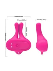Armony - Morsetti Per Capezzoli Magnetici Vibranti A Forma Di Coniglio Rosa - ARMONY STIMULATORS - Pinzette Capezzoli | erosidea.com