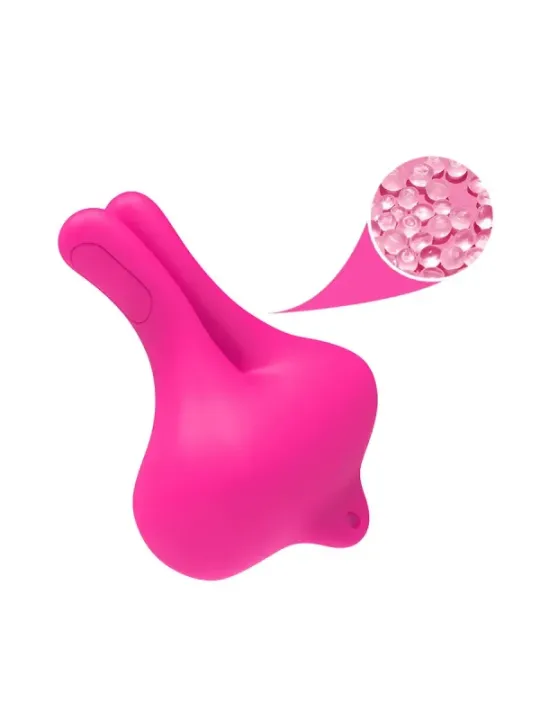 Armony - Morsetti Per Capezzoli Magnetici Vibranti A Forma Di Coniglio Rosa - ARMONY STIMULATORS - Pinzette Capezzoli | erosidea.com