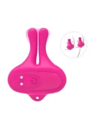 Armony - Morsetti Per Capezzoli Magnetici Vibranti A Forma Di Coniglio Rosa - ARMONY STIMULATORS - Pinzette Capezzoli | erosidea.com