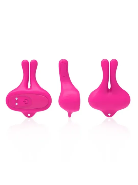 Armony - Morsetti Per Capezzoli Magnetici Vibranti A Forma Di Coniglio Rosa - ARMONY STIMULATORS - Pinzette Capezzoli | erosidea.com