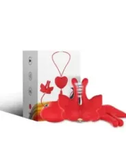 Armony - Morsetti Per Capezzoli Magnetici Con Vibrazione A Forma Di Farfalla Rossi - ARMONY STIMULATORS - Bondage | erosidea.com