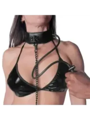 Fetish Submissive Bondage - Collare Gonfiabile Da Strangolamento Con Catena - FETISH SUBMISSIVE EXTREME - Collari e Guinzagli | erosidea.com
