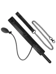 Fetish Submissive Bondage - Collare Gonfiabile Da Strangolamento Con Catena - FETISH SUBMISSIVE EXTREME - Collari e Guinzagli | erosidea.com