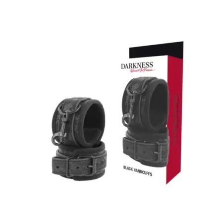 Darkness - Manette Bdsm Nere Di Lusso - DARKNESS BONDAGE - Manette e Polsini | erosidea.com
