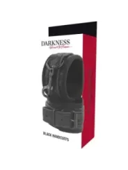 Darkness - Manette Bdsm Nere Di Lusso - DARKNESS BONDAGE - Manette e Polsini | erosidea.com