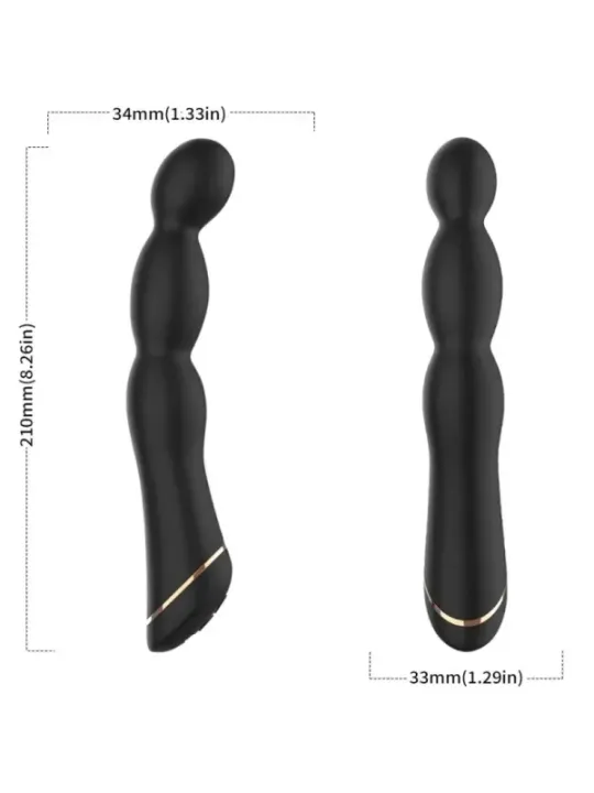 Armony - Vibratore Bambu Regolabile Nero - ARMONY VIBRATORS - Vibratori Anali | erosidea.com