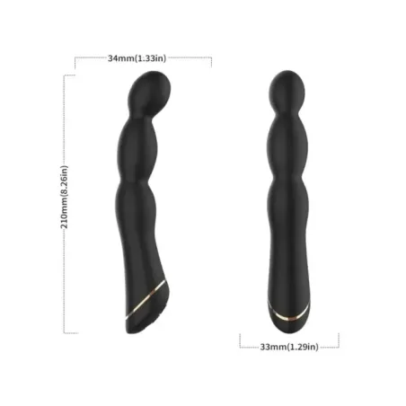 Armony - Vibratore Bambu Regolabile Nero - ARMONY VIBRATORS - Vibratori Anali | erosidea.com