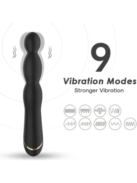 Armony - Vibratore Bambu Regolabile Nero - ARMONY VIBRATORS - Vibratori Anali | erosidea.com