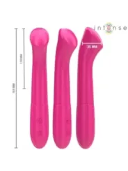 Intense - Vibratore Paty 19 Cm Flessibile 10 Vibrazioni Modello 2 Rosa - INTENSE HIGH TECH - Vibratori Anali | erosidea.com