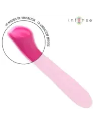Intense - Vibratore Paty 19 Cm Flessibile 10 Vibrazioni Modello 2 Rosa - INTENSE HIGH TECH - Vibratori Anali | erosidea.com