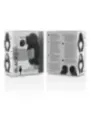 Black&Silver - Anello Vibratore In Silicone 3 Motori Ricaricabile Nero - BLACK&SILVER - Vibratori Mini | erosidea.com