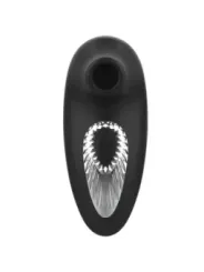 Black&Silver - Drake Deluxe Sucking Vibe Ricaricabile In Silicone Nero - BLACK&SILVER - Vibratori Mini | erosidea.com