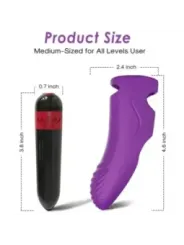 Armony - Aurora Vibratore Finger Viola - ARMONY VIBRATORS - Vibratori Mini | erosidea.com