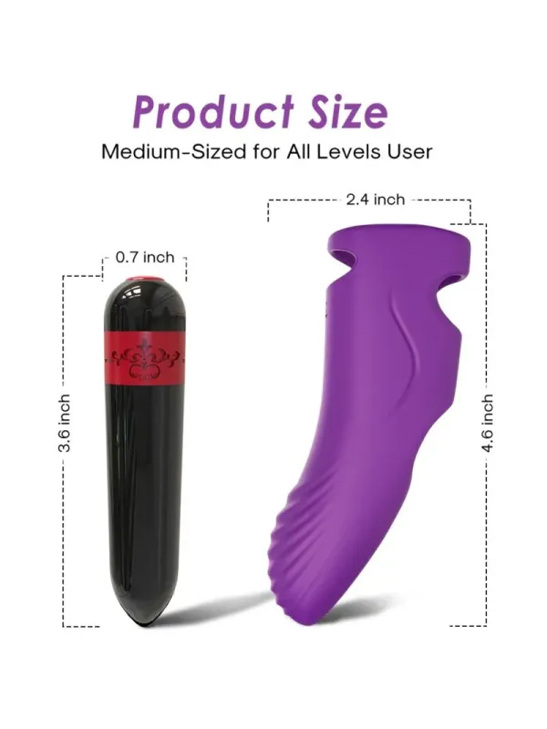 Armony - Aurora Vibratore Finger Viola - ARMONY VIBRATORS - Vibratori Mini | erosidea.com