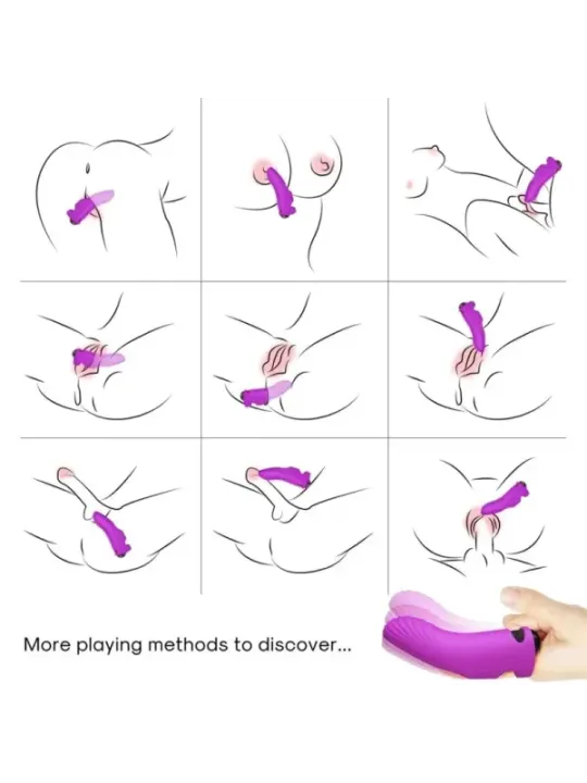 Armony - Aurora Vibratore Finger Viola - ARMONY VIBRATORS - Vibratori Mini | erosidea.com