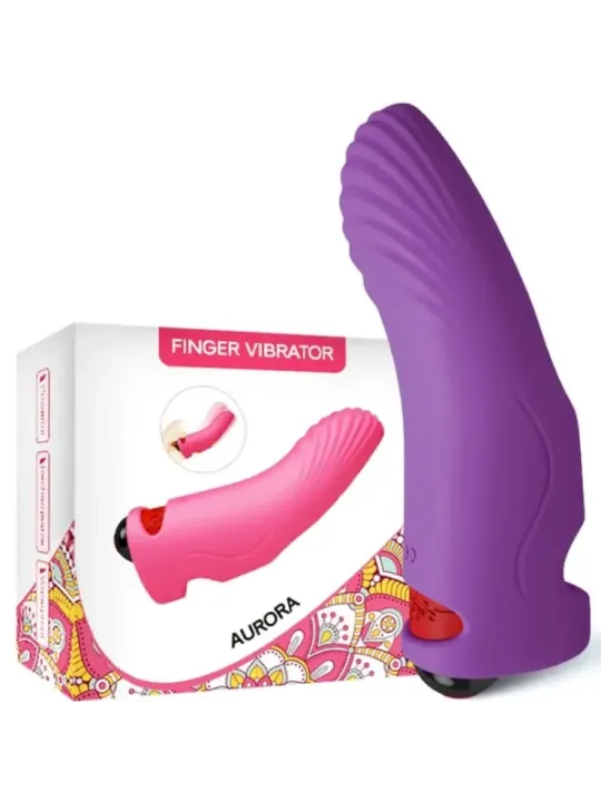 Armony - Aurora Vibratore Finger Viola - ARMONY VIBRATORS - Vibratori Mini | erosidea.com