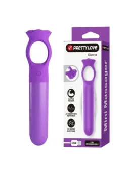 Pretty Love - Giana Mini Massaggiatore Vibrante Ricaricabile Viola