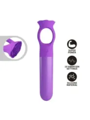 Pretty Love - Giana Mini Massaggiatore Vibrante Ricaricabile Viola - HIGH TECH - Vibratori Mini | erosidea.com