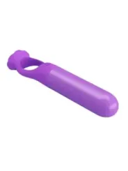 Pretty Love - Giana Mini Massaggiatore Vibrante Ricaricabile Viola - HIGH TECH - Vibratori Mini | erosidea.com