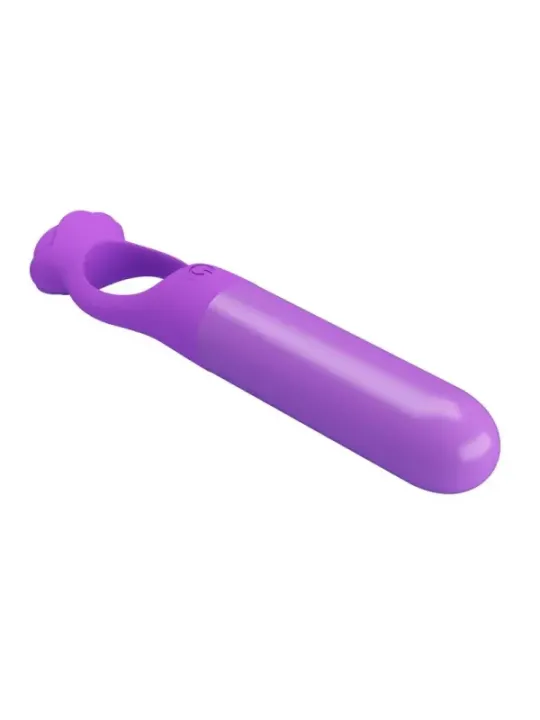 Pretty Love - Giana Mini Massaggiatore Vibrante Ricaricabile Viola - HIGH TECH - Vibratori Mini | erosidea.com