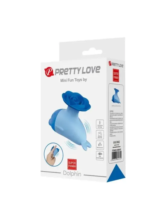 Pretty Love - Vibratore Mini Ricaricabile Usb A Forma Di Delfino - HIGH TECH - Vibratori Mini | erosidea.com