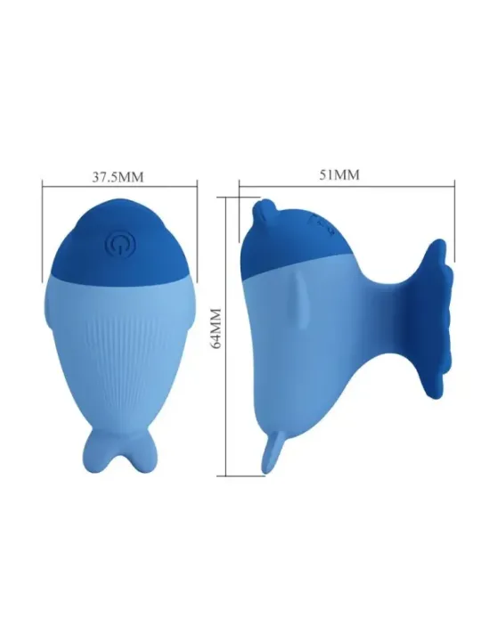 Pretty Love - Vibratore Mini Ricaricabile Usb A Forma Di Delfino - HIGH TECH - Vibratori Mini | erosidea.com