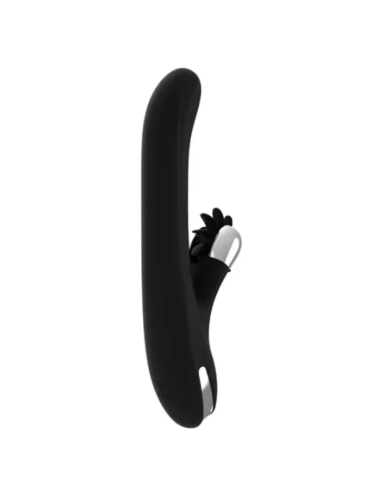 Black&Silver - Vibrazione Di Rotazione Di Bunny Storm - BLACK&SILVER - Vibratori Doppi | erosidea.com