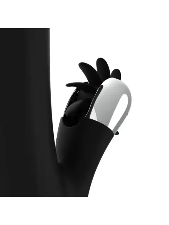 Black&Silver - Vibrazione Di Rotazione Di Bunny Storm - BLACK&SILVER - Vibratori Doppi | erosidea.com