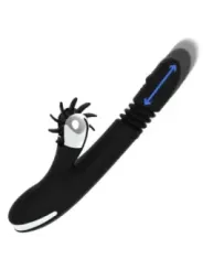 Black&Silver - Vibra Su E Gi™ Con Canna Di Coniglio - BLACK&SILVER - Vibratori Doppi | erosidea.com