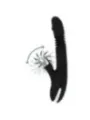 Black&Silver - Vibra Su E Gi™ Con Canna Di Coniglio - BLACK&SILVER - Vibratori Doppi | erosidea.com