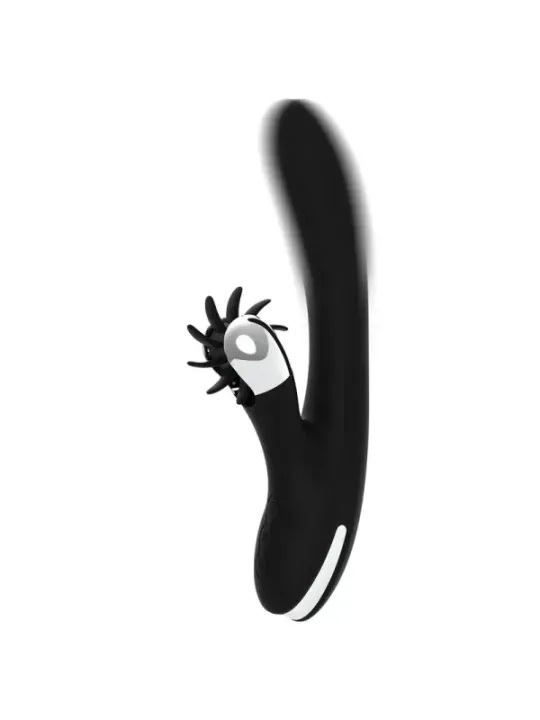 Black&Silver - Vibra Vibrante Bunny Johnny - BLACK&SILVER - Vibratori Doppi | erosidea.com