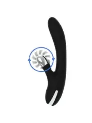 Black&Silver - Vibra Vibrante Bunny Johnny - BLACK&SILVER - Vibratori Doppi | erosidea.com