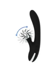 Black&Silver - Vibra Vibrante Bunny Johnny - BLACK&SILVER - Vibratori Doppi | erosidea.com