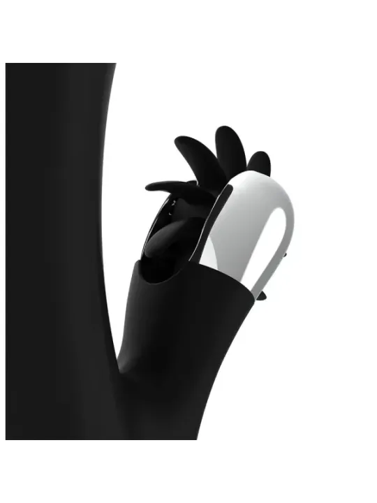 Black&Silver - Vibra Vibrante Bunny Johnny - BLACK&SILVER - Vibratori Doppi | erosidea.com