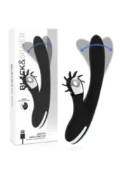 Black&Silver - Funzione Onda Bunny Grimm - BLACK&SILVER - Vibratori Doppi | erosidea.com