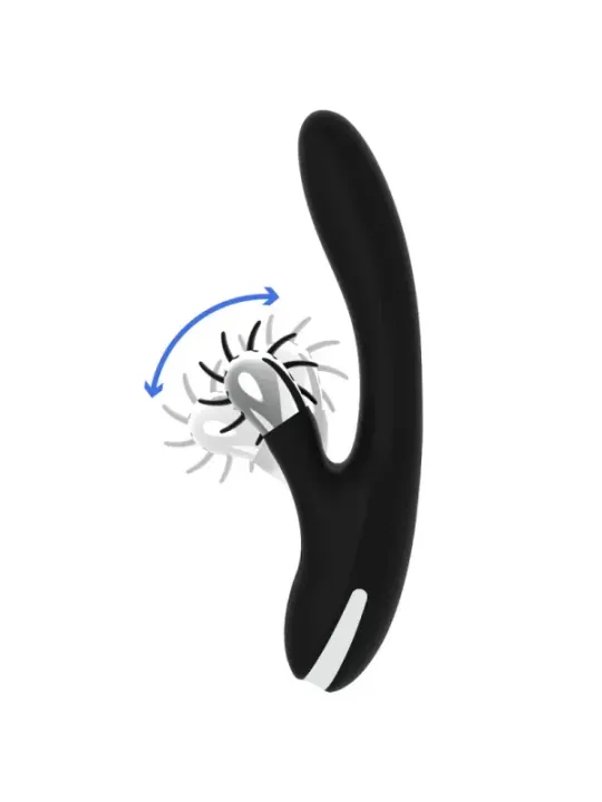 Black&Silver - Funzione Onda Bunny Grimm - BLACK&SILVER - Vibratori Doppi | erosidea.com