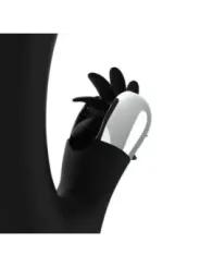 Black&Silver - Funzione Onda Bunny Grimm - BLACK&SILVER - Vibratori Doppi | erosidea.com