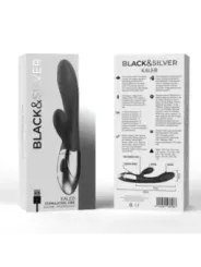 Black&Silver - Vibra Stimolante Kaleb - BLACK&SILVER - Vibratori Doppi | erosidea.com
