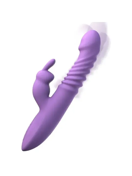 Fantasy For Her - Stimolatore Per Clitoride Coniglio Con Funzione Calore Oscillazione E Vibrazione Viola - FANTASY FOR HER - Vibratori Rabbit | erosidea.com