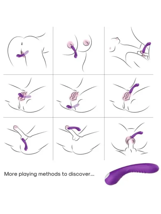 Armony - Vibratore Legend In Silicone Viola - ARMONY VIBRATORS - Vibratori Doppi | erosidea.com