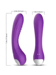 Armony - Vibratore Legend In Silicone Viola - ARMONY VIBRATORS - Vibratori Doppi | erosidea.com
