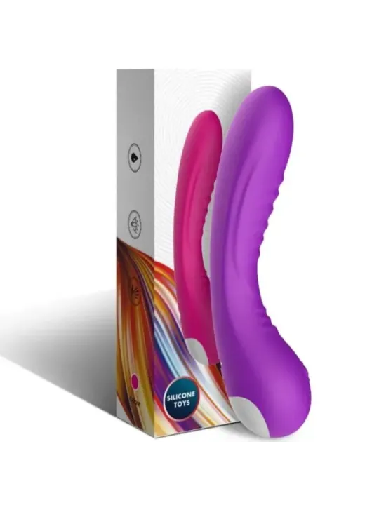 Armony - Vibratore Legend In Silicone Viola - ARMONY VIBRATORS - Vibratori Doppi | erosidea.com