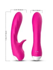 Armony - Vibratore Romance Con Stimolatore Fucsia - ARMONY VIBRATORS - Vibratori Clitoride | erosidea.com