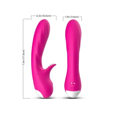 Armony - Vibratore Romance Con Stimolatore Fucsia - ARMONY VIBRATORS - Vibratori Clitoride | erosidea.com