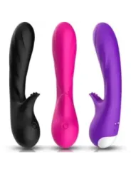 Armony - Vibratore Romance Con Stimolatore Fucsia - ARMONY VIBRATORS - Vibratori Clitoride | erosidea.com