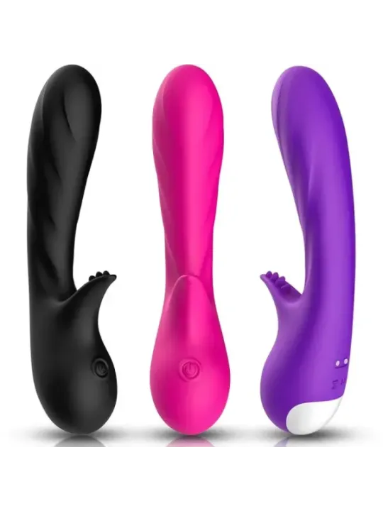 Armony - Vibratore Romance Con Stimolatore Fucsia - ARMONY VIBRATORS - Vibratori Clitoride | erosidea.com