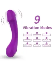 Armony - Dildo Vibratore G-Spot In Silicone Viola - ARMONY VIBRATORS - Vibratori Doppi | erosidea.com